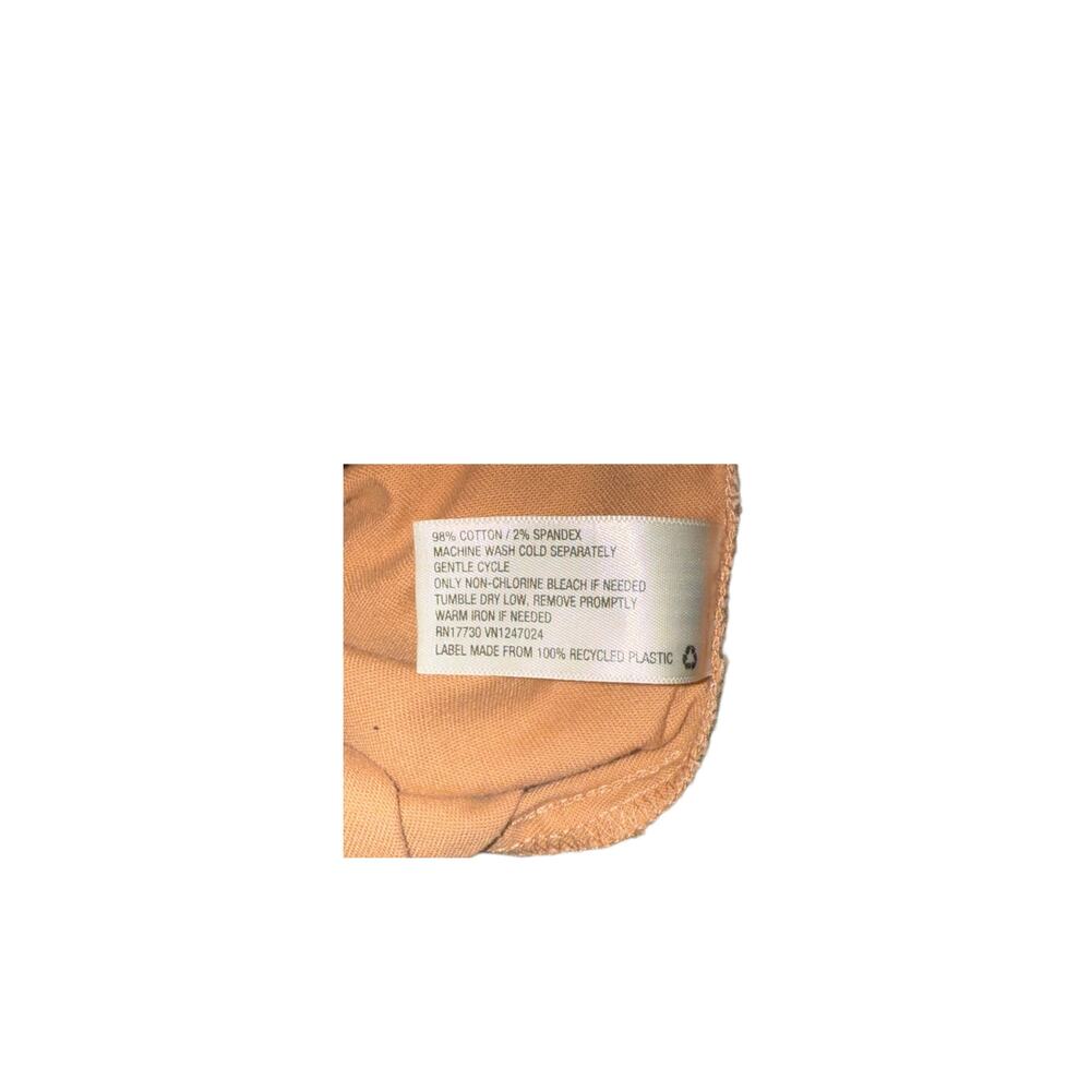 Universal Thread Cropped Overalls Rust Colored Wi… - image 8